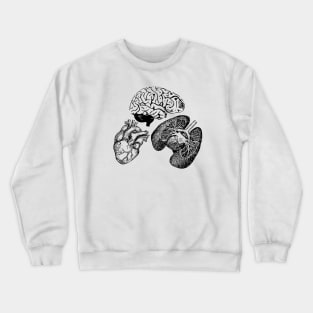 Anatomical Organs Crewneck Sweatshirt